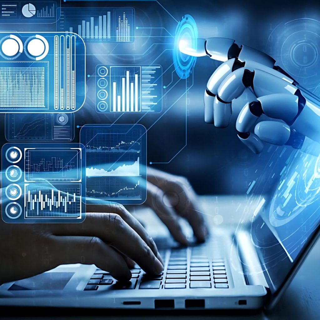 Content Creation image, creatives, robot