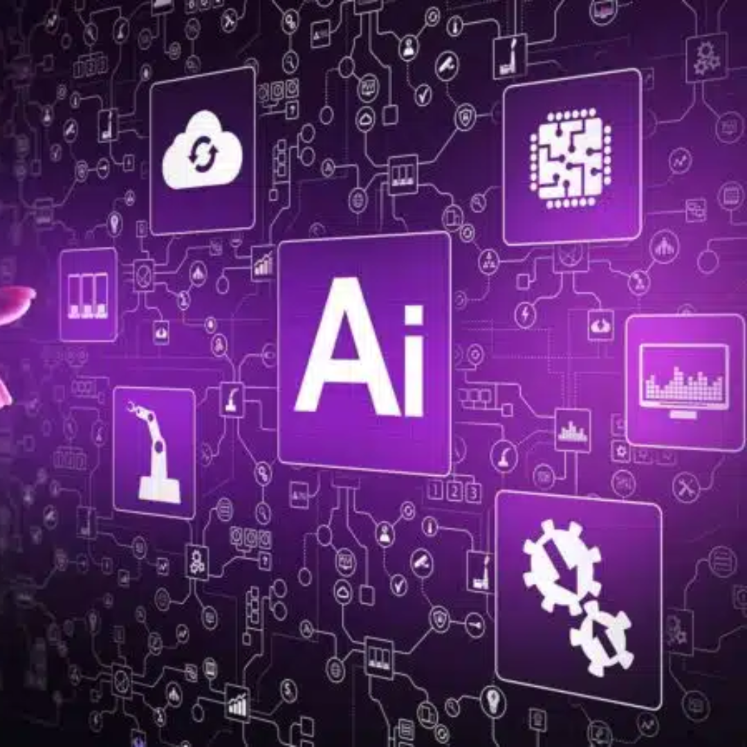 Search Engine Optimization image, ai image, neon background