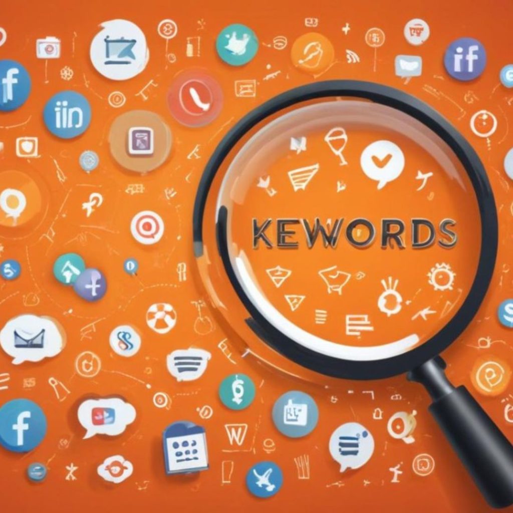 Keyword Research image, magnifying glass, findings